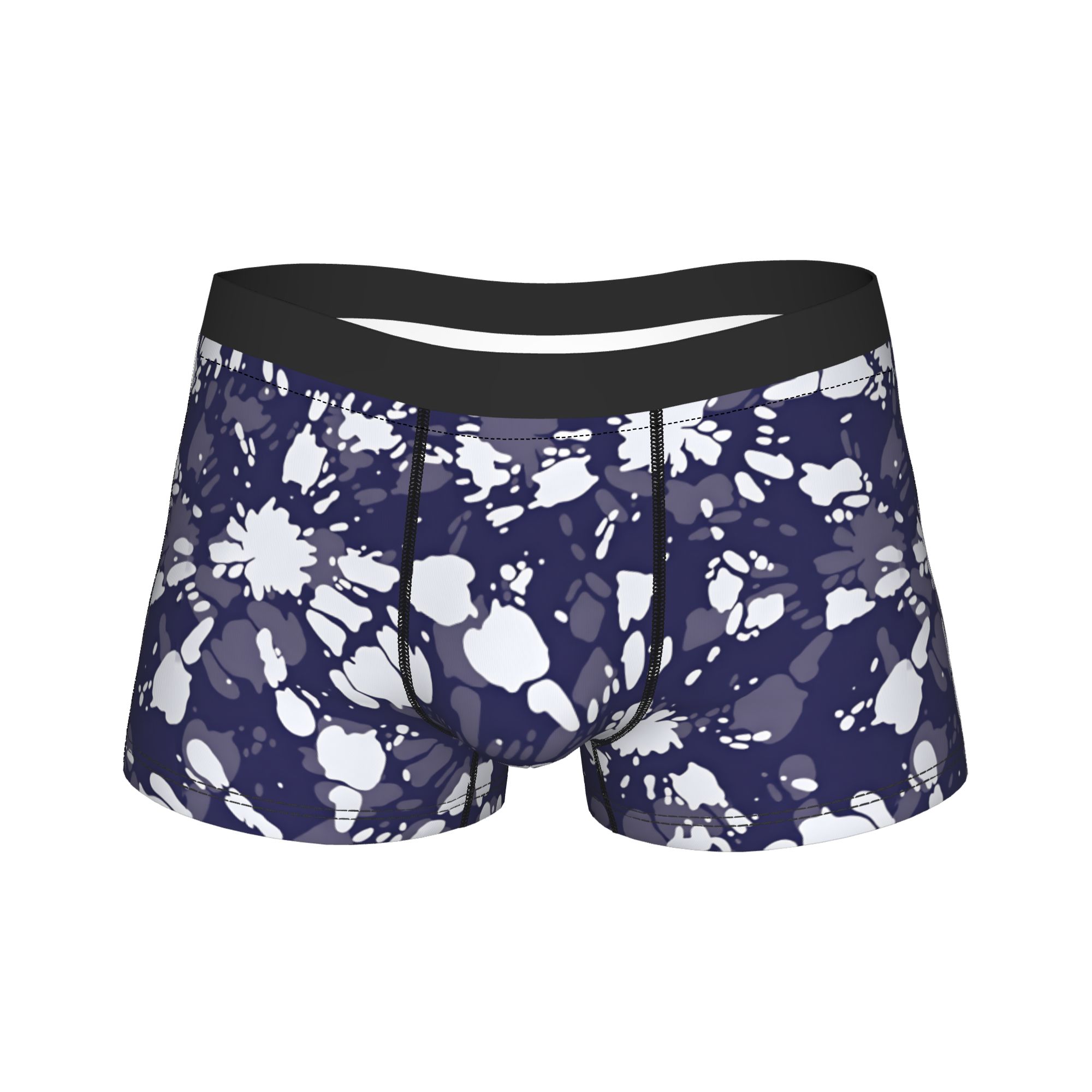 Shibori Tie Dye - Celana Pendek Boxer Lingkaran Sunburst Shibori