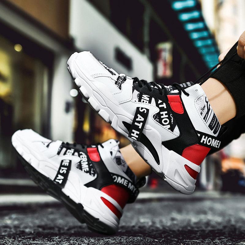 Japanese Lifestyle Shop - Sneakers Pria Chunky Atasan Tinggi Ukuran