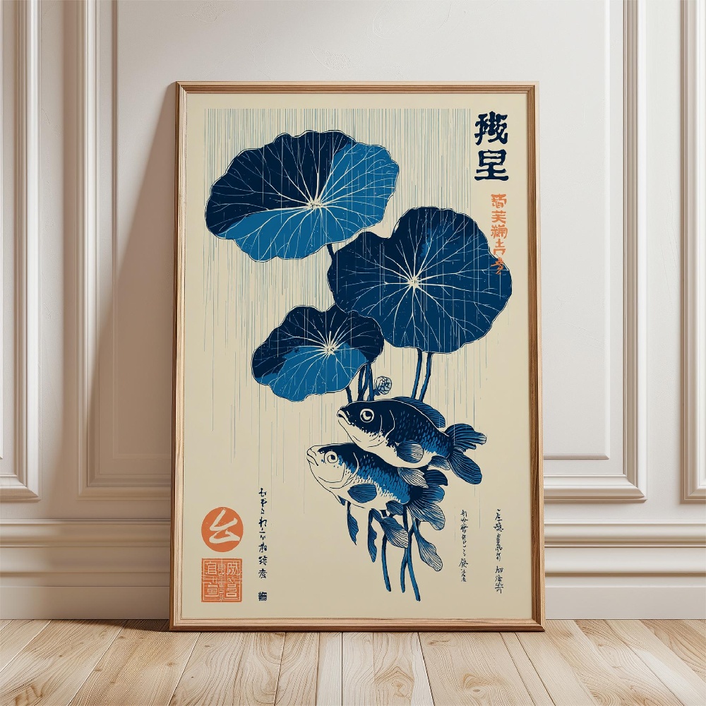 Poster Ikan Mas Jepang, Poster - Japanese Zen Lifestyle ulasan dan harga