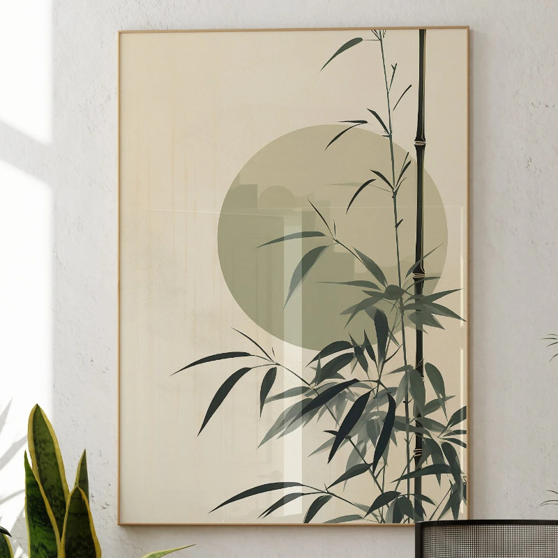 Seni Dinding Japandi Minimalis - Japanese Zen Lifestyle ulasan dan harga