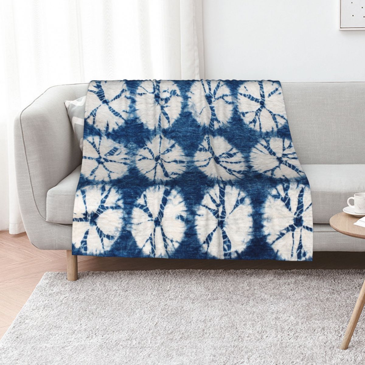 Shibori Circles, Indigo, Selim - Shibori Tie Dye ulasan dan harga