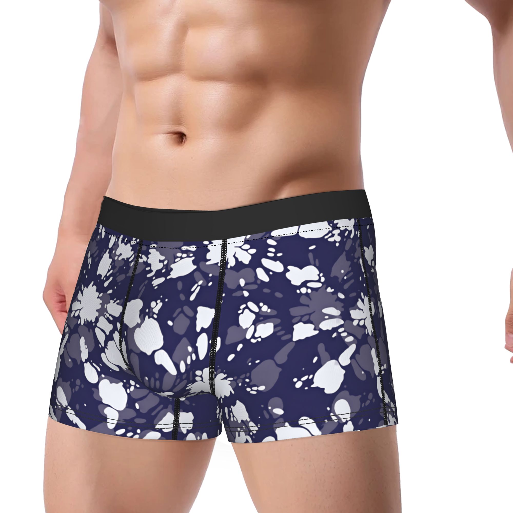 Celana Pendek Boxer Lingkaran  - Shibori Tie Dye ulasan dan harga