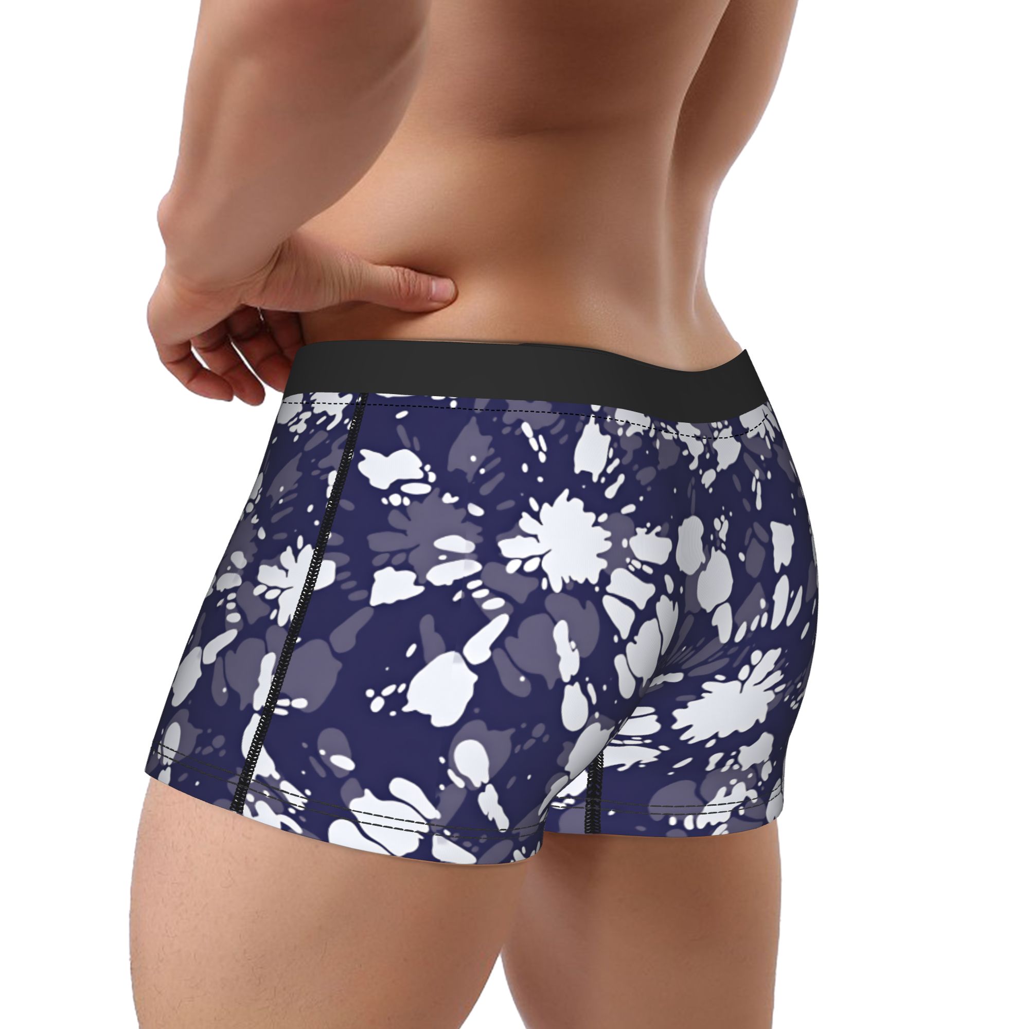 Celana Pendek Boxer Lingkaran  - Shibori Tie Dye ulasan dan harga