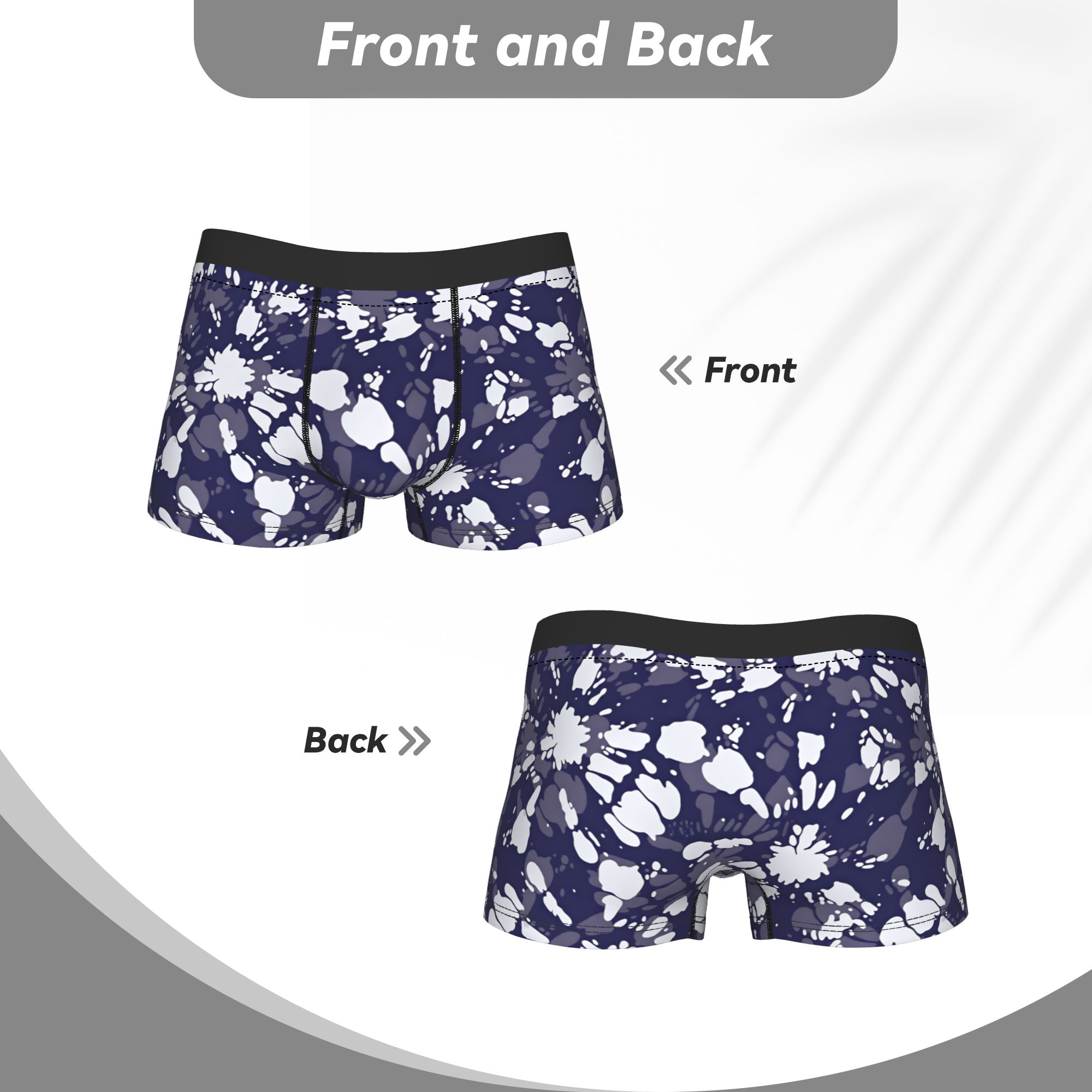 Celana Pendek Boxer Lingkaran  - Shibori Tie Dye ulasan dan harga