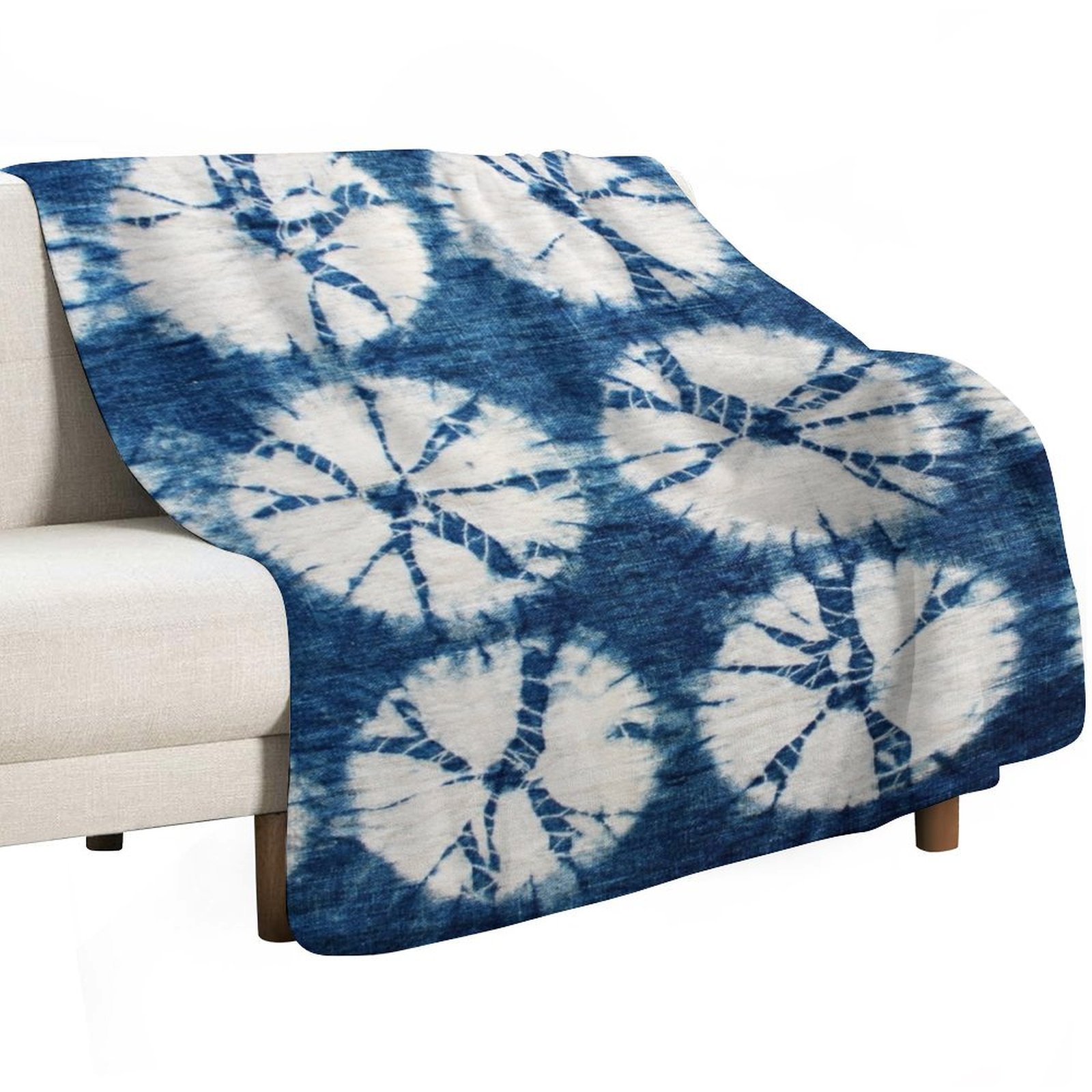 Shibori Circles, Indigo, Selim - Shibori Tie Dye ulasan dan harga