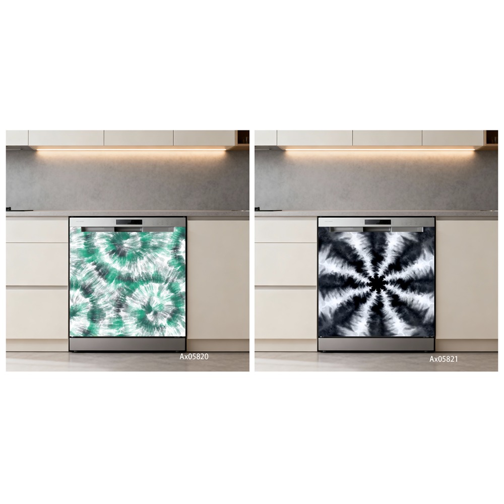 Stiker Pencuci Piring Mandala  - Shibori Tie Dye ulasan dan harga