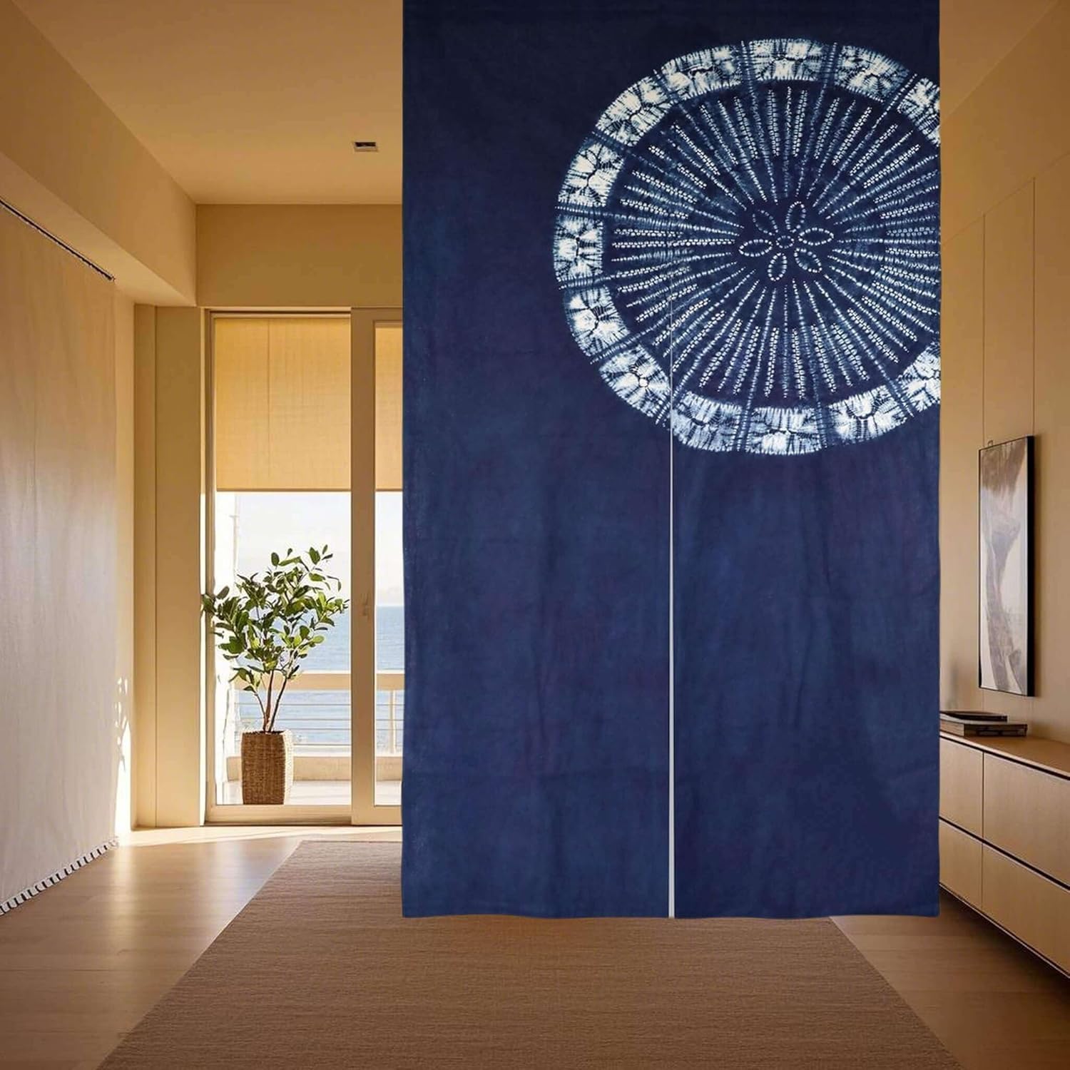 Tirai Jepang Celup Tangan/Tira - Shibori Tie Dye ulasan dan harga