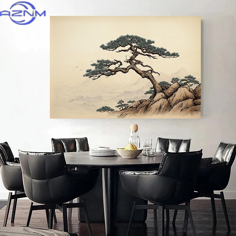 AZNM AZNM Poster dan Cetakan L - Japanese Zen Lifestyle ulasan dan harga