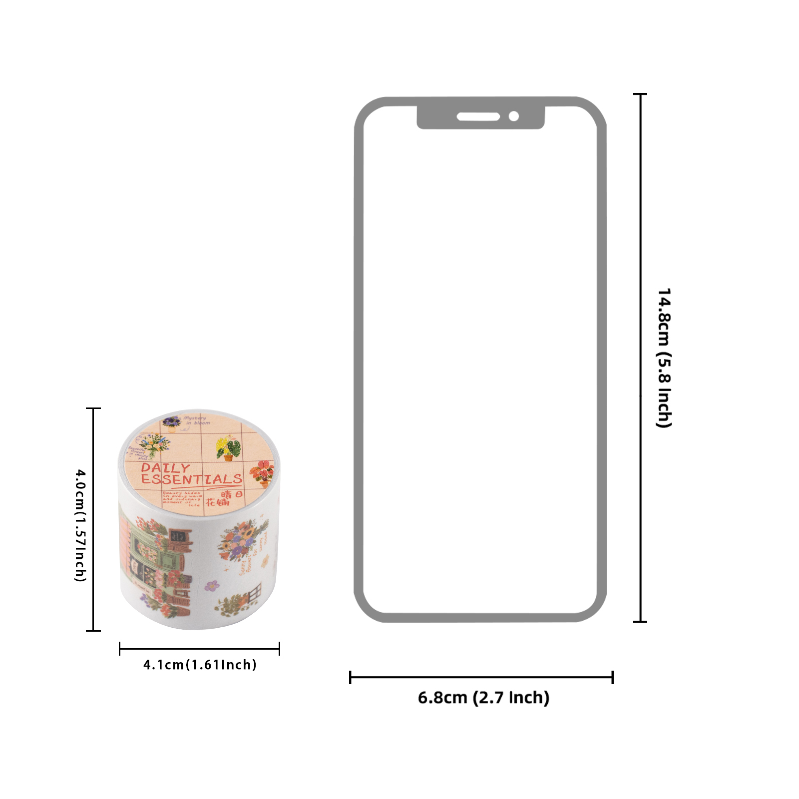 Etori Life 40*2m Selotip Washi - Japanese Lifestyle Shop ulasan dan harga