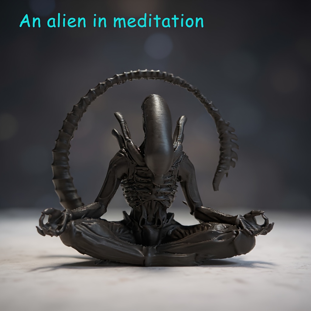 Ornamen alien dalam posisi med - Japan Lifestyle ulasan dan harga
