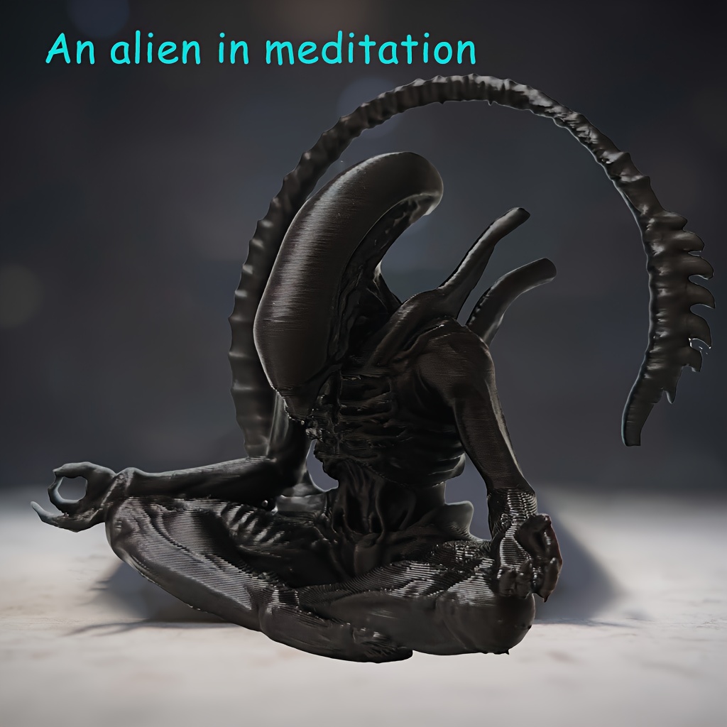 Ornamen alien dalam posisi med - Japan Lifestyle ulasan dan harga
