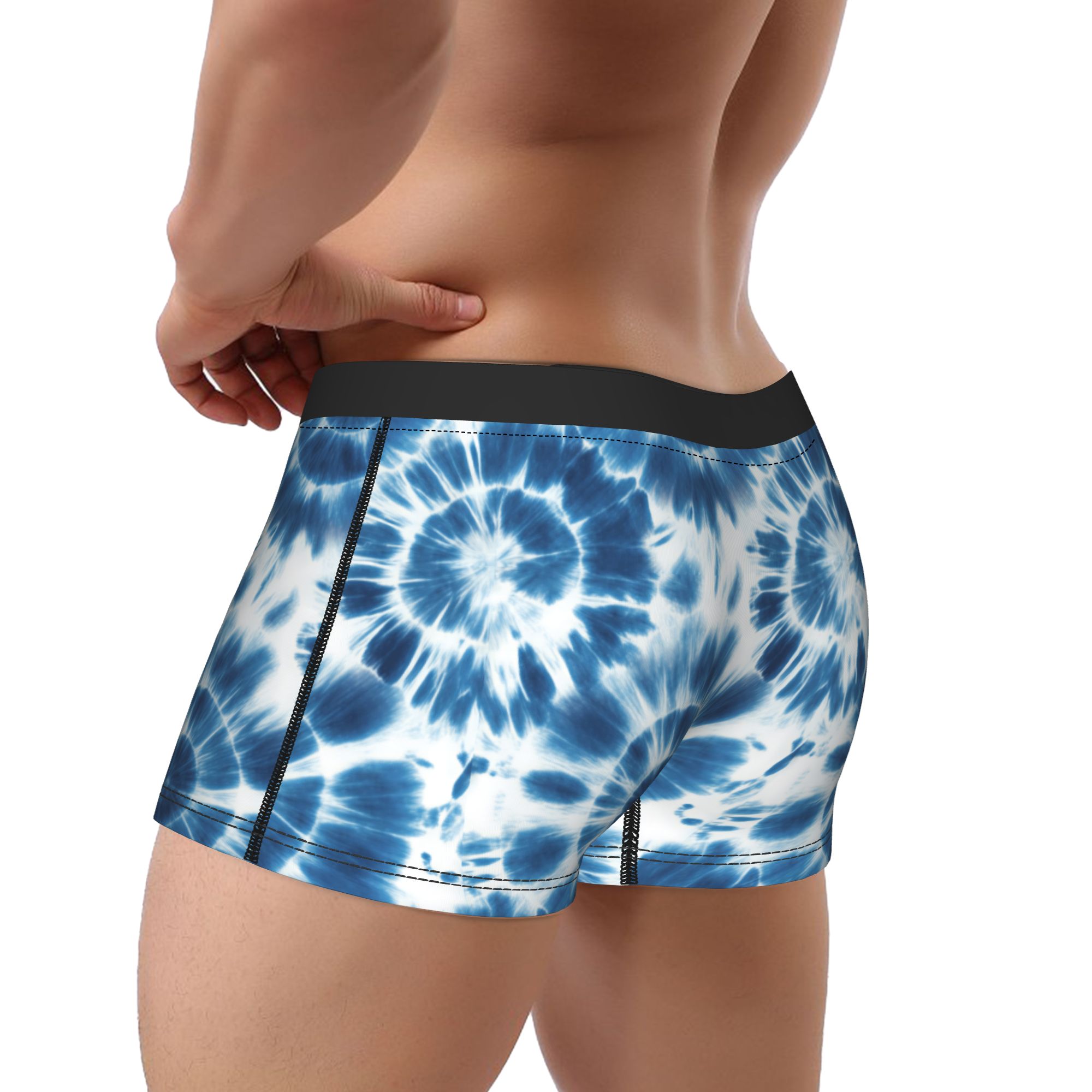 Celana Boxer Polos Motif Shibo - Shibori Tie Dye ulasan dan harga