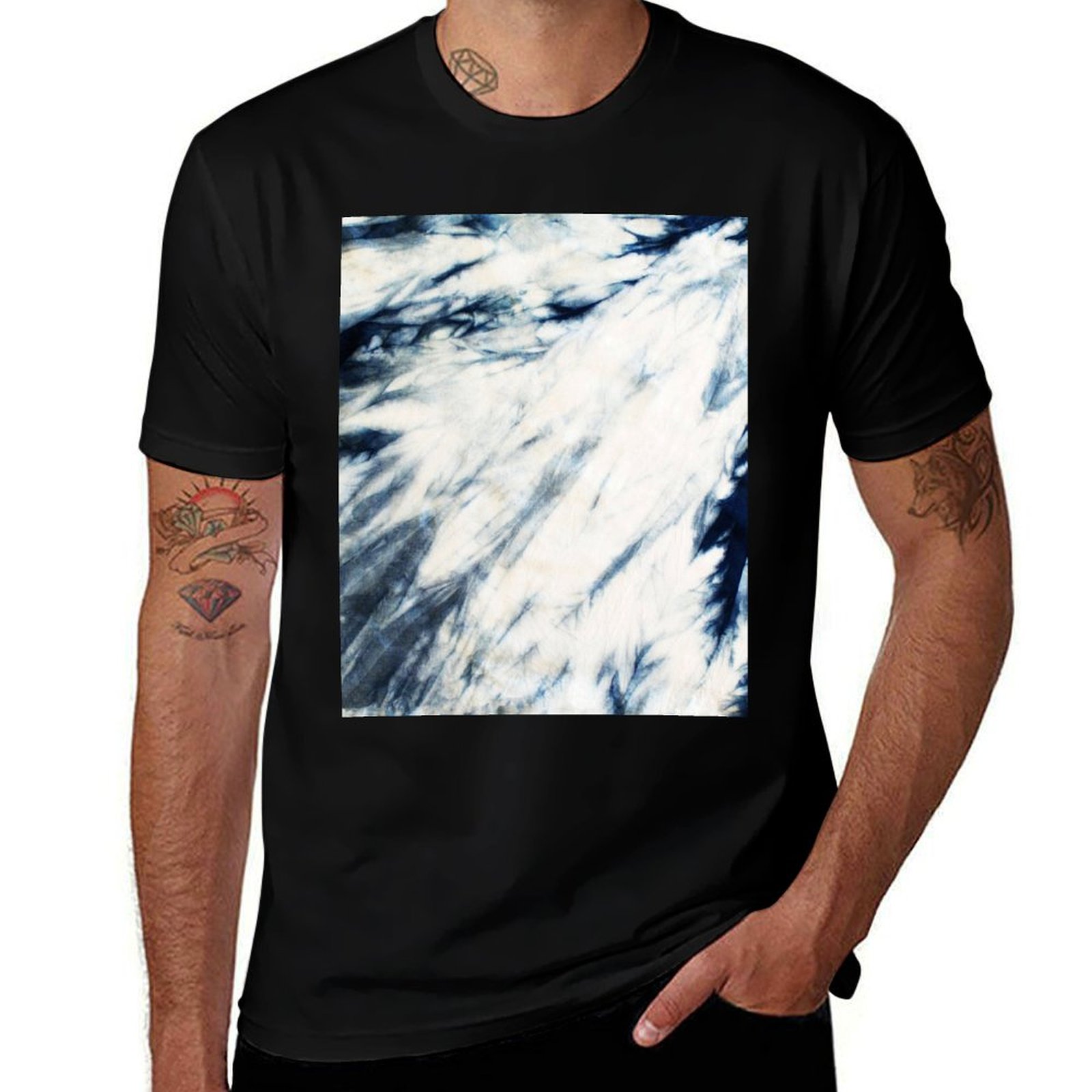 Shibori Indigo Marble Tie Dye  - Shibori Tie Dye ulasan dan harga