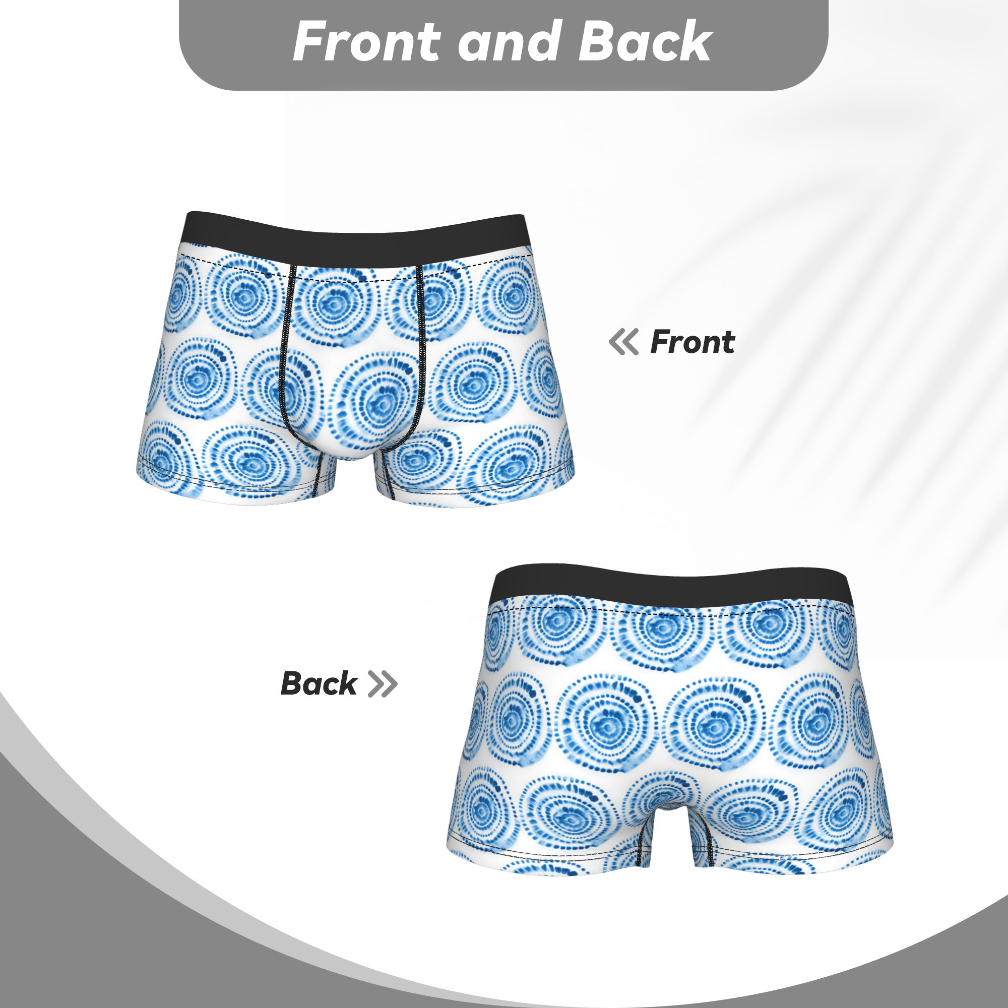 Pakaian dalam ornamen tie dye  - Shibori Tie Dye ulasan dan harga