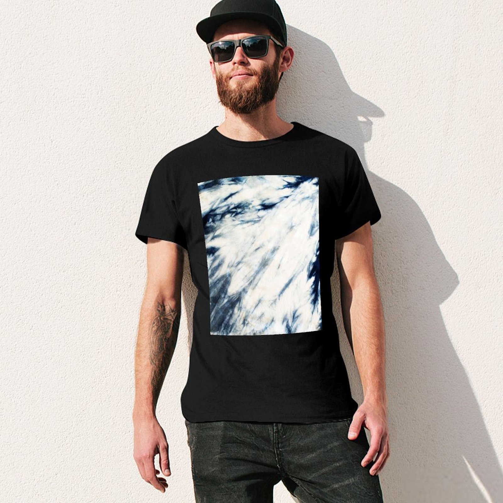 Kaos Tie Dye Motif Marmer Indi - Shibori Tie Dye ulasan dan harga