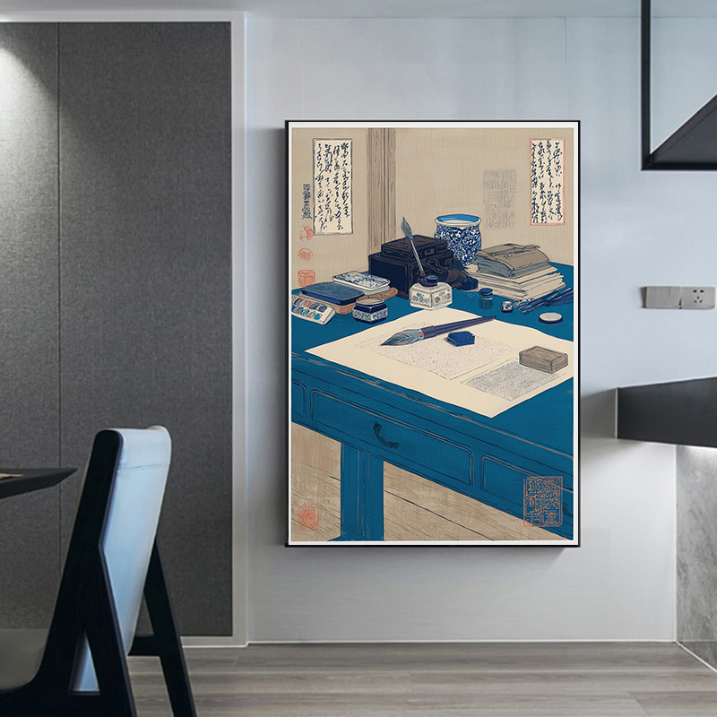 Poster Still Life Gaya Jepang  - Japanese Zen Lifestyle ulasan dan harga